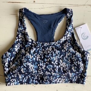 NWT Johnny Was Calme Endurance Racerback Sport Bra Small